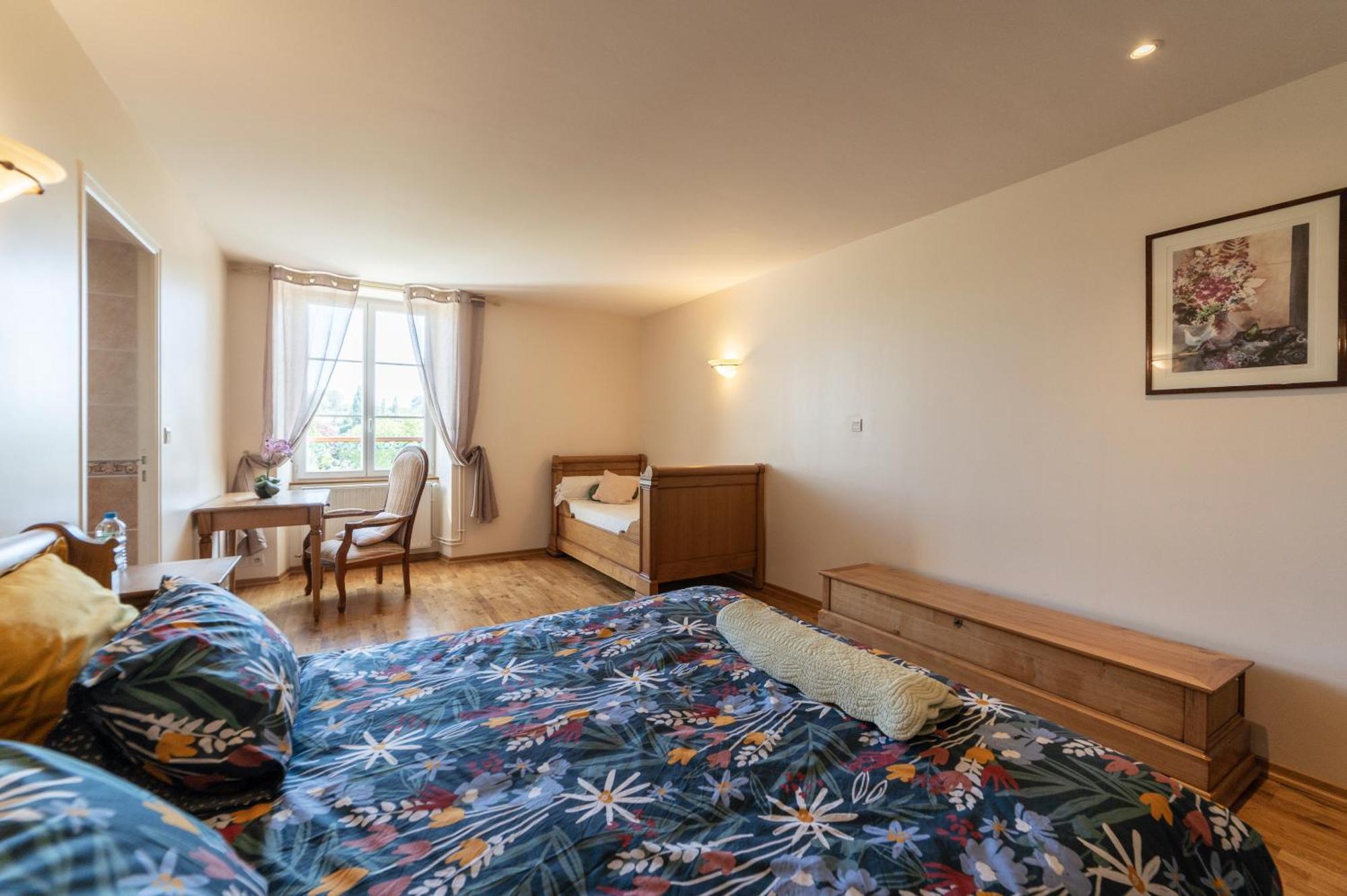 Chambre D'Hotes Le Val Du Chapelain Panzió Montigny-la-Resle Szoba fotó